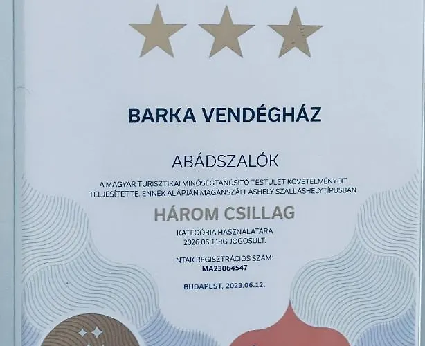 Appartement Barka Tisza-tó Abádszalók